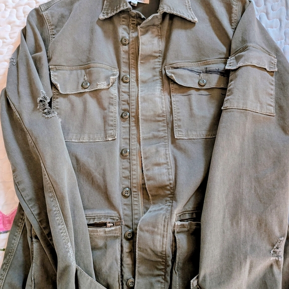 Frame Women's Distressed Jacket - Picture 1 of 2